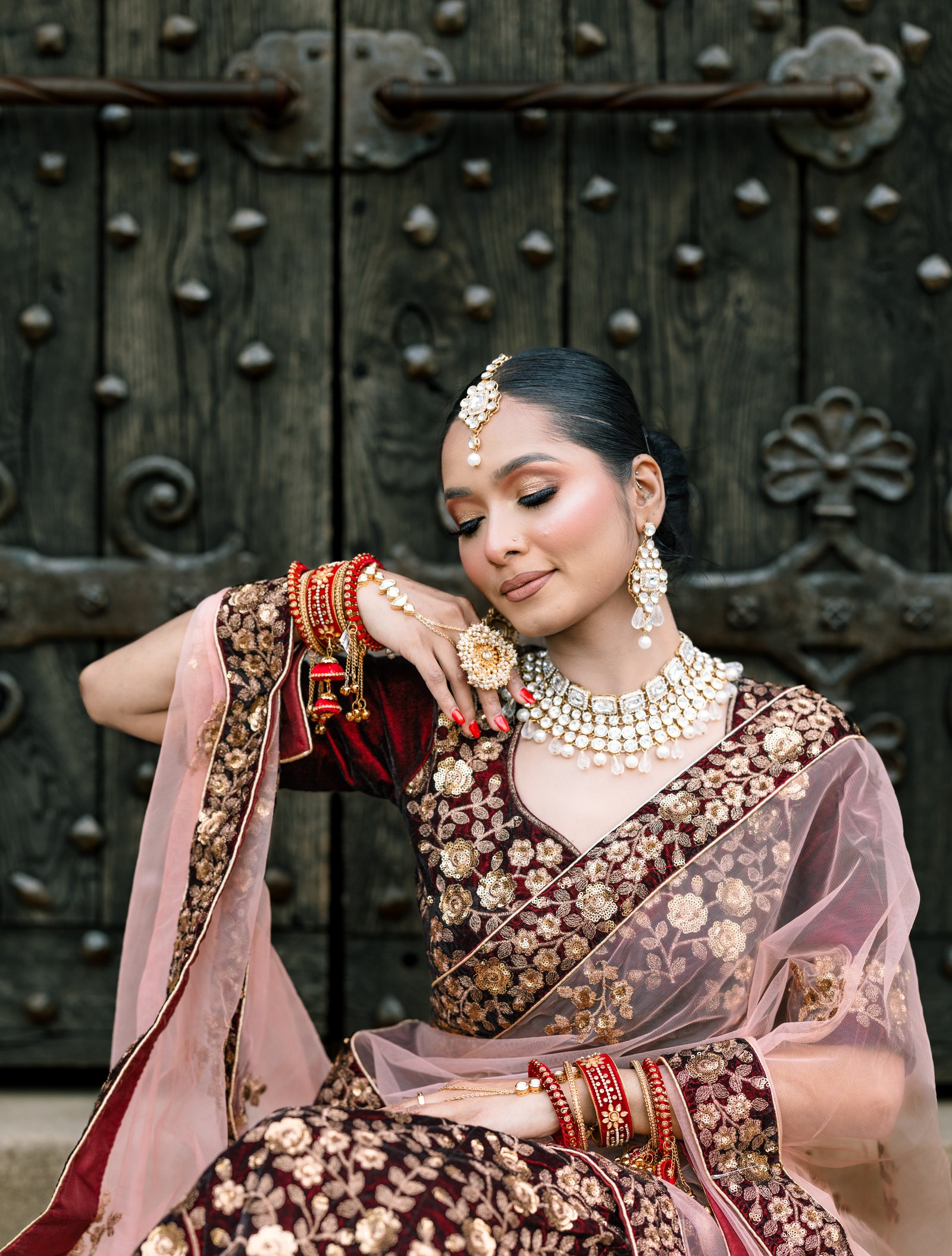 South Asian bridal portrait — The Gotham Studio NYC